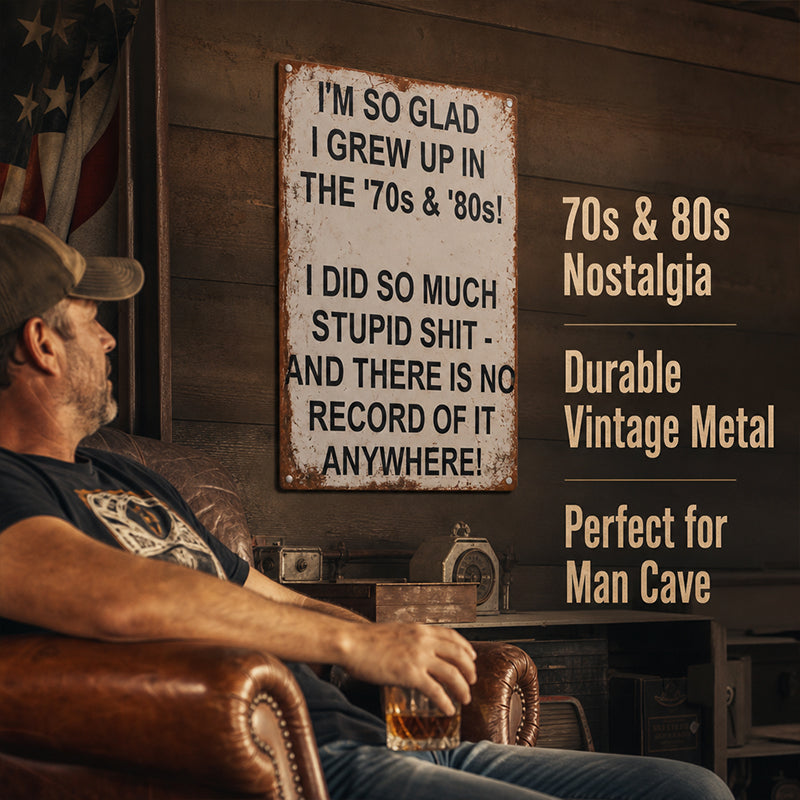 Fortunate Finds Vintage Metal Sign