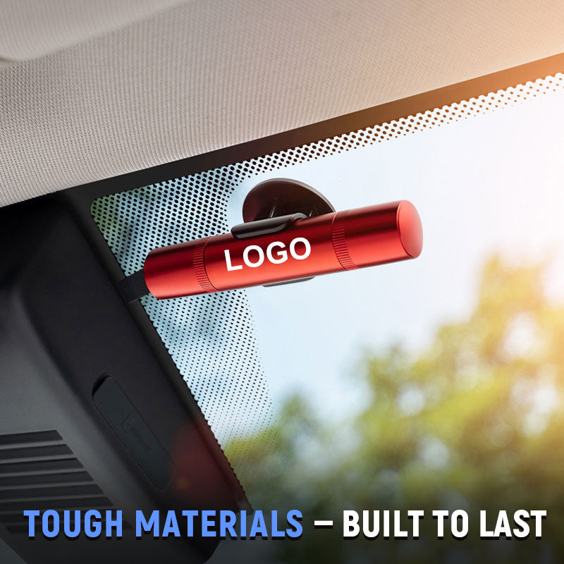 🚗Custom Car Window Breaker And Seatbelt Cutter