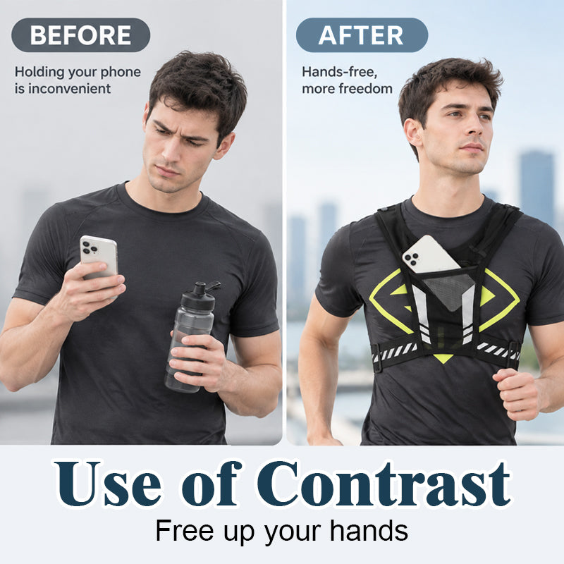 Reflective Outdoor Running Vest