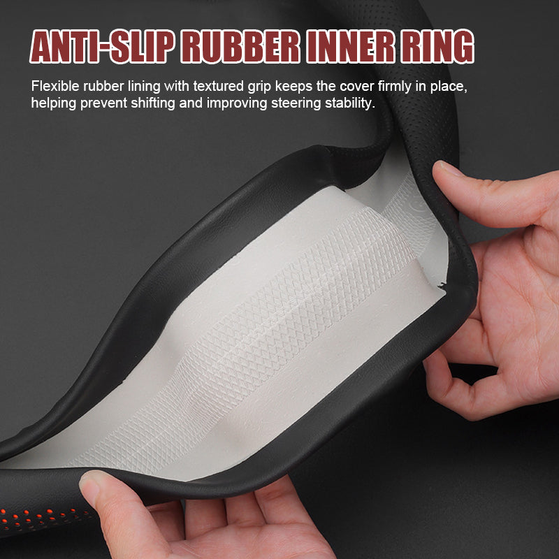 Ultra-Thin Breathable Steering Wheel Cover