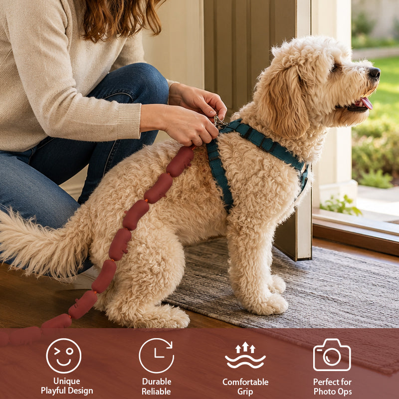 Funny Big Sausage String Dog Leash