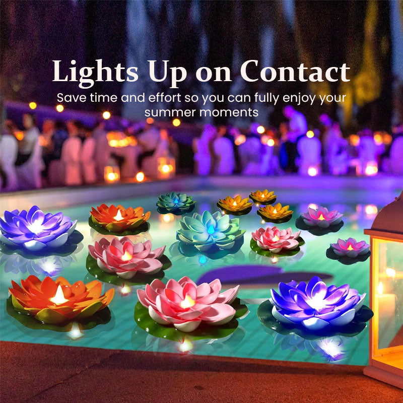 LED Floating Lotus Pool Lights