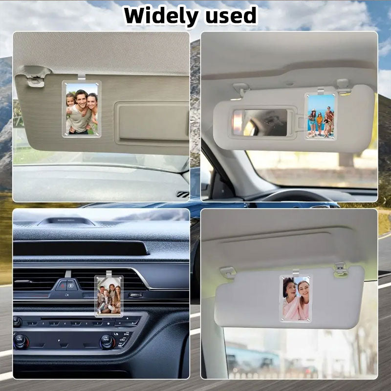 Car Sun Visor Photo Holder