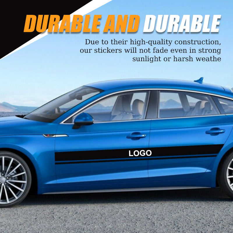 Car stickers to decorate the hood (2 sheets)