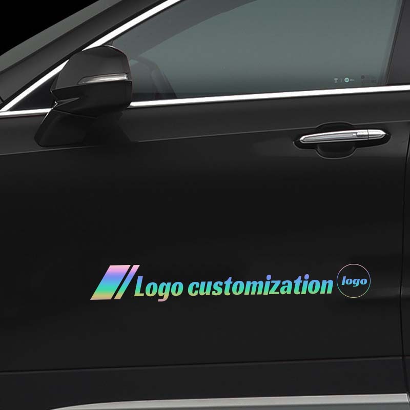 Colorful Laser Car Stickers
