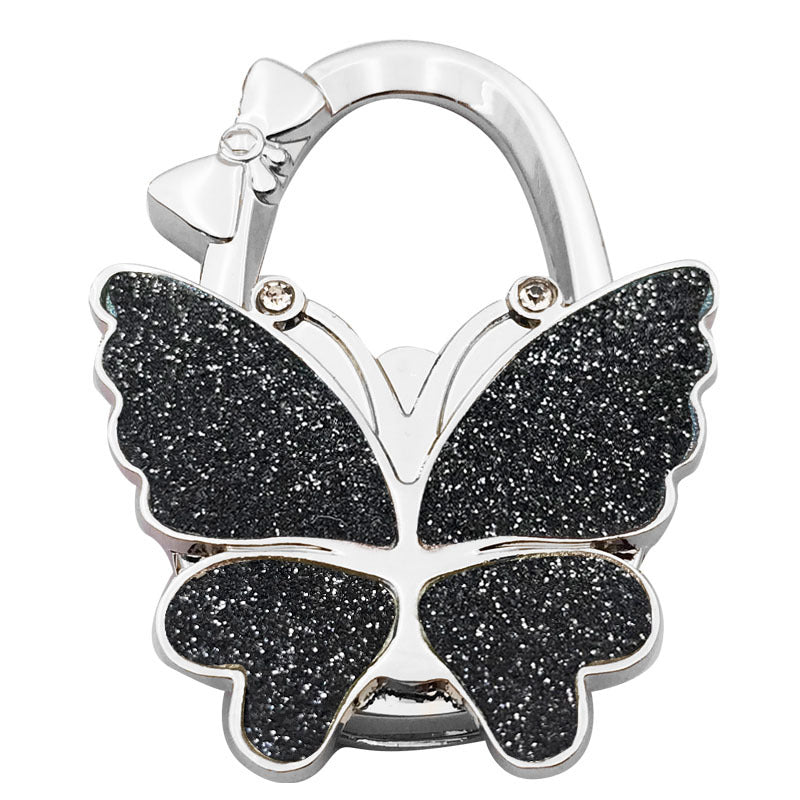 Butterfly Foldable Handbag Hook – Stylish Portable Non-Slip Bag Hanger