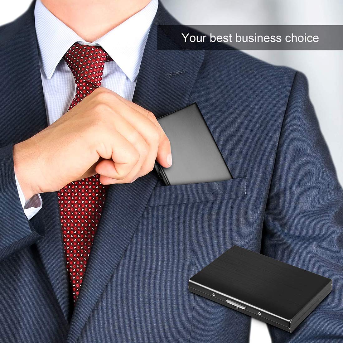 RFID Blocking Metal Card Holder