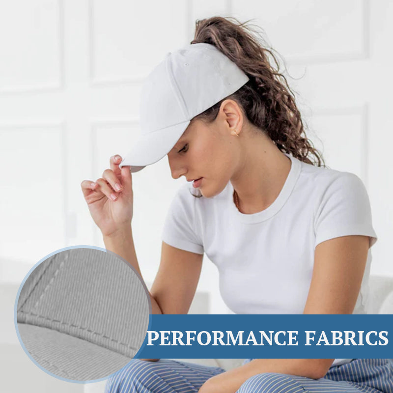 Women's Performance Adjustable Fit Ponytail Hat