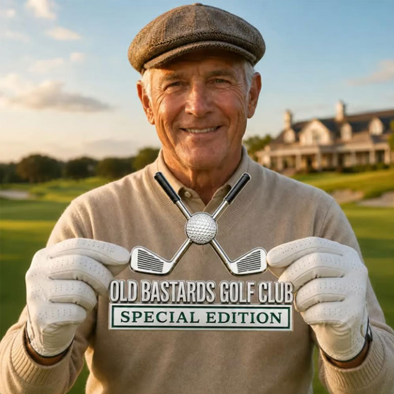 Old Bastards Golf Club Special Edition Car Badge