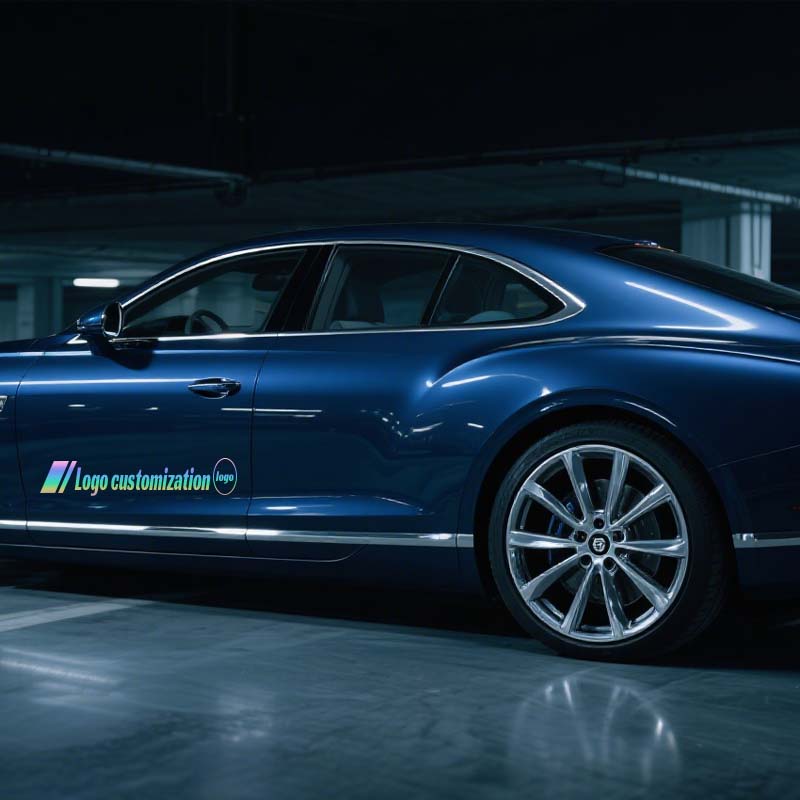 Colorful Laser Car Stickers