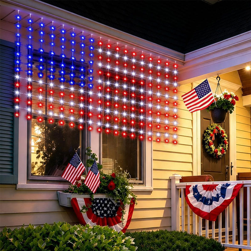250th Anniversary American Flag LED Light
