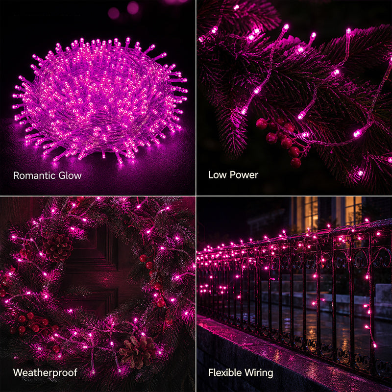 LED String Lights Outdoor Starry Sky Colored Lights Christmas