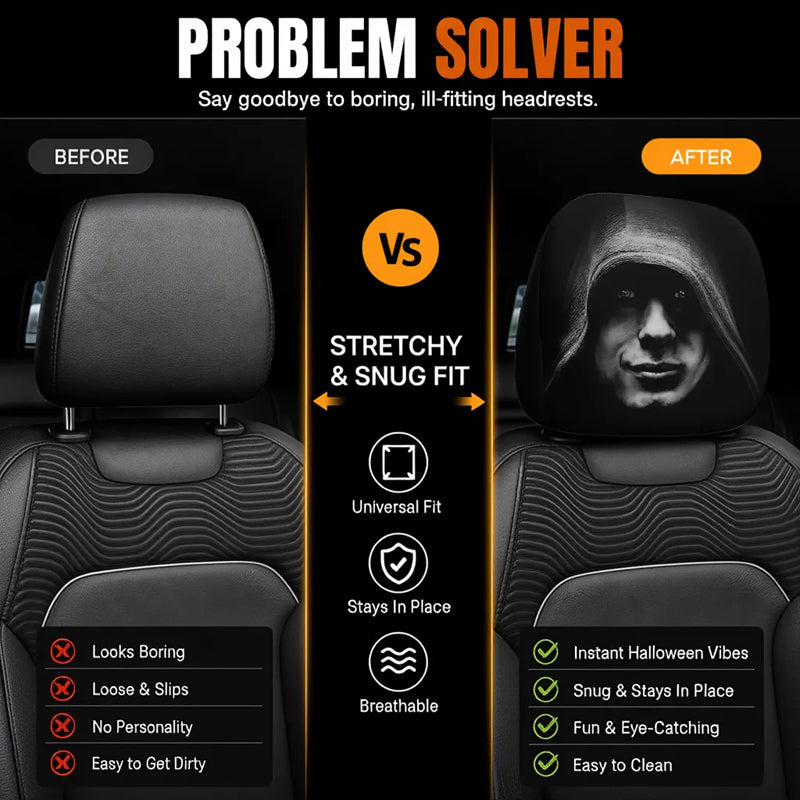 Phantom Headrest Covers