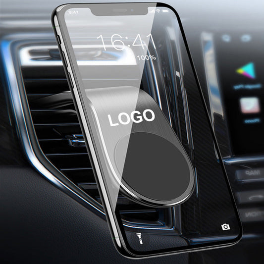 Customized magnetic mount for cell phone navigation