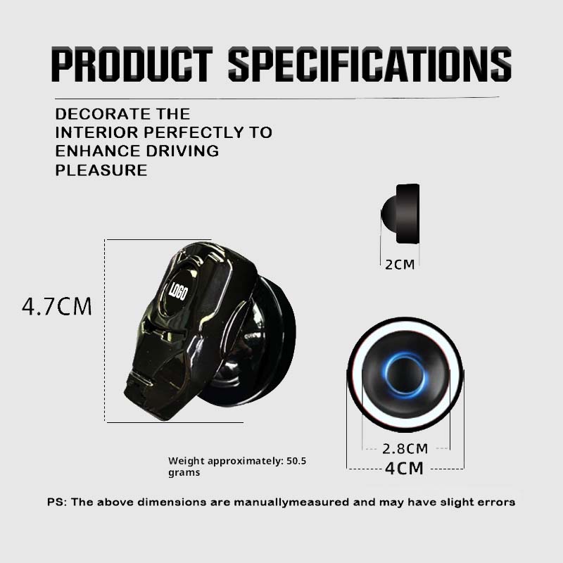 Premium Metal Push-to-Start Button Cover | Hero Edition