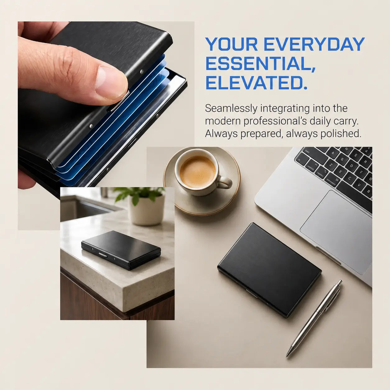 RFID Blocking Metal Card Holder