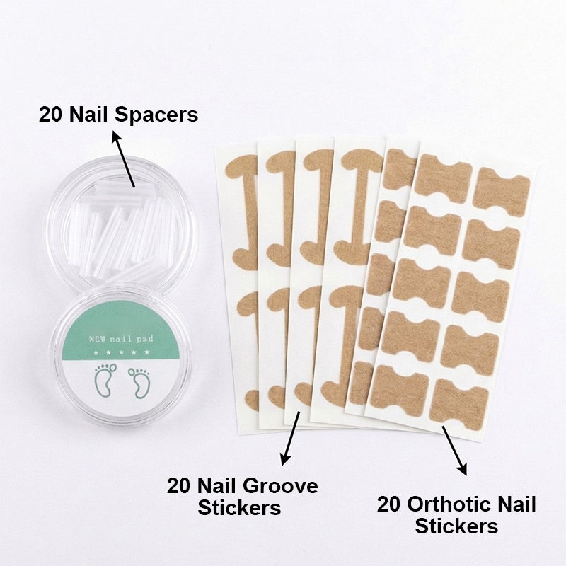 Ingrown Nail Filling Pad & Nail Groove Patch