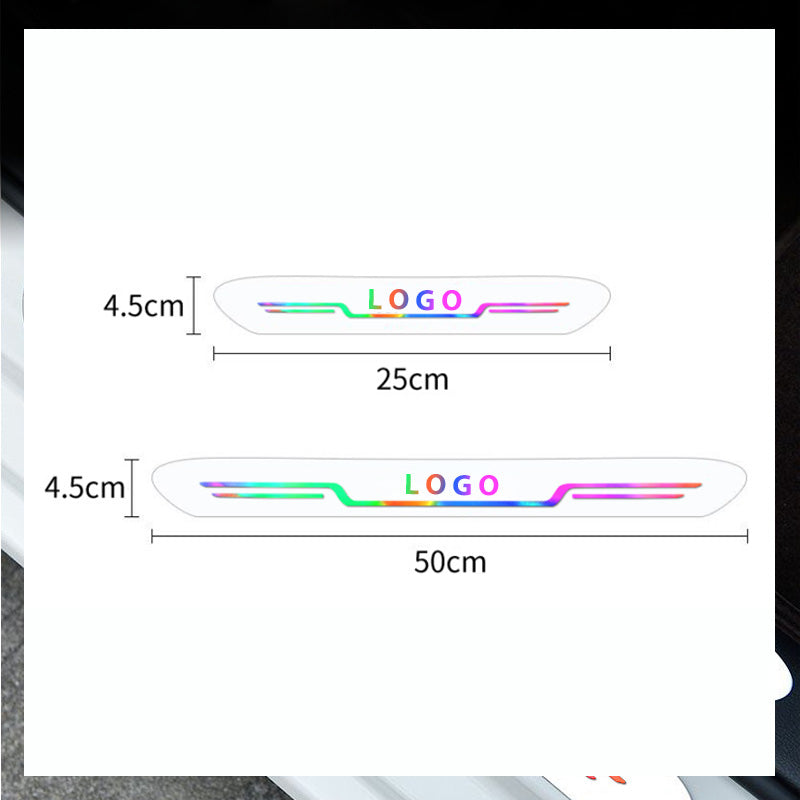 Acrylic Car Door Sill Protection Strip（4PCS/SET）