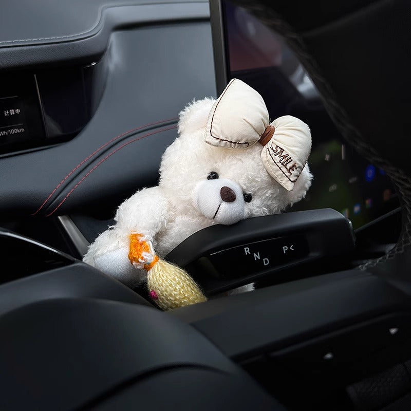 The cuddly travel companion 🧸 — Enhance your car interior with pure cuteness