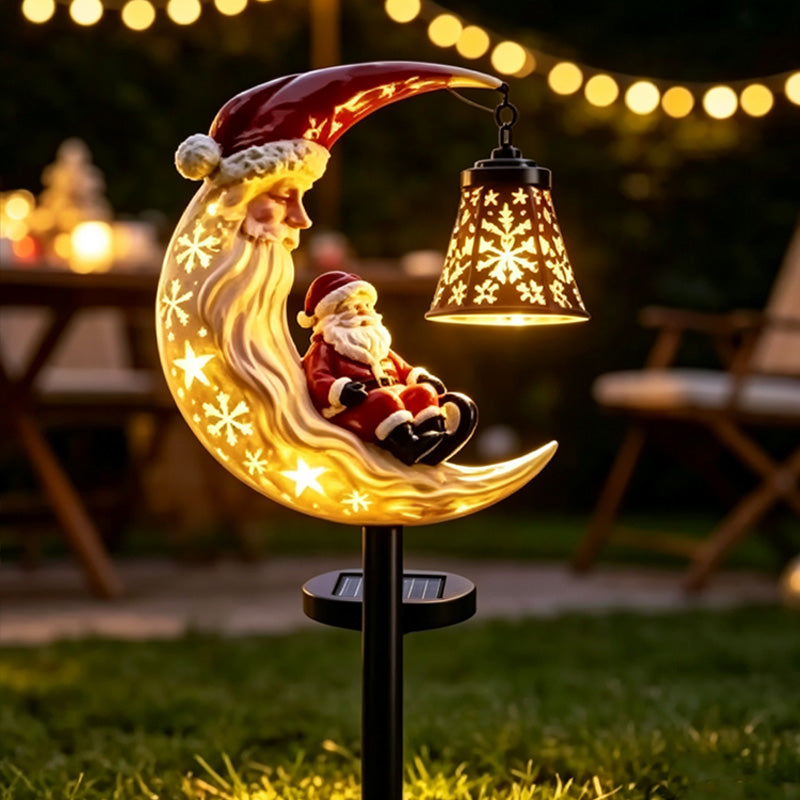 Christmas Snowman Solar Garden Stake Light