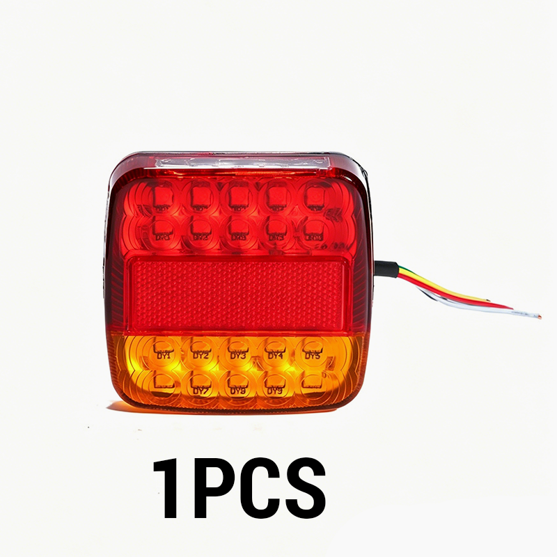 LED Dual-color Square Lights For Trucks And Vans