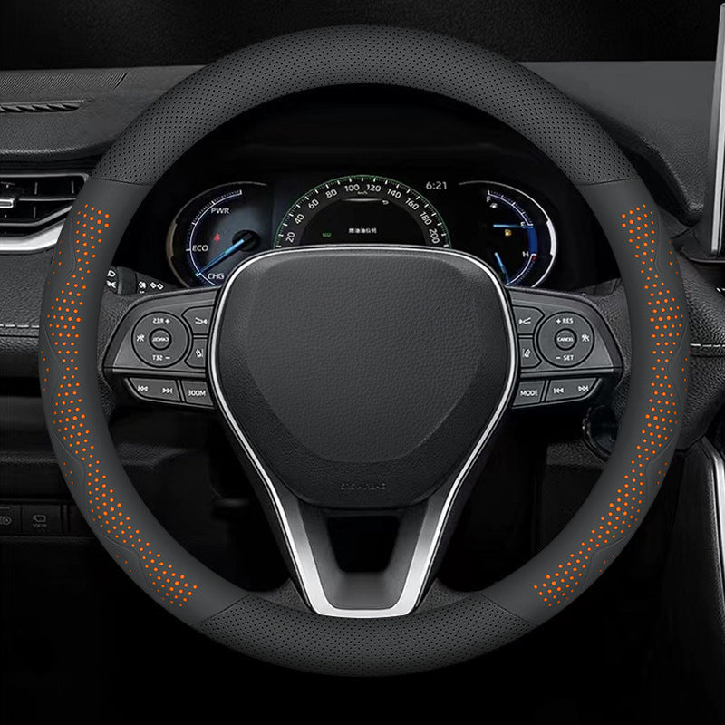 Ultra-Thin Breathable Steering Wheel Cover