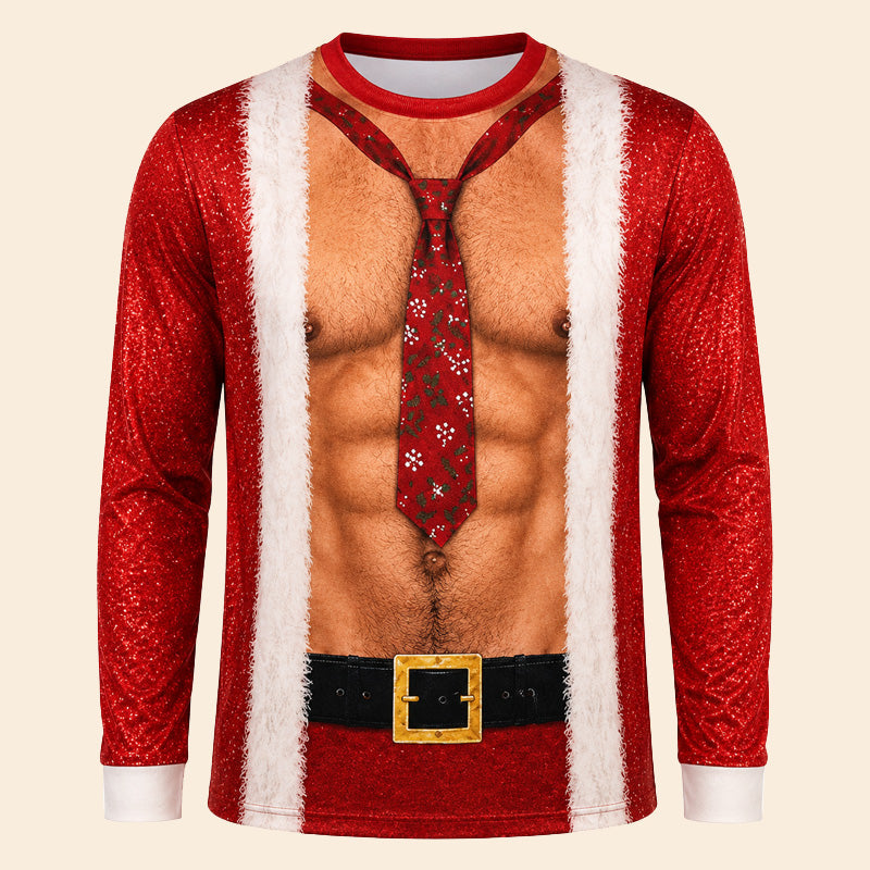 Men's Funny Christmas Party Top 🎄
