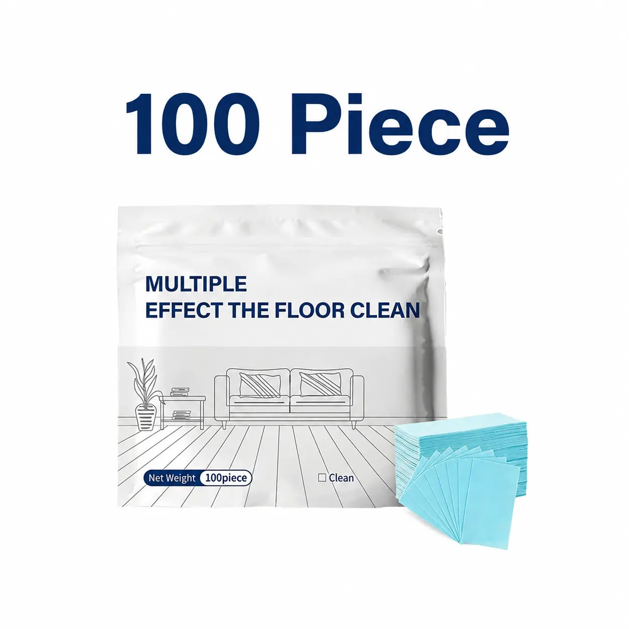 Multi-Surface Floor Cleaning Tablets - Concentrated Cleaner for Hardwood, Tile, Laminate & More