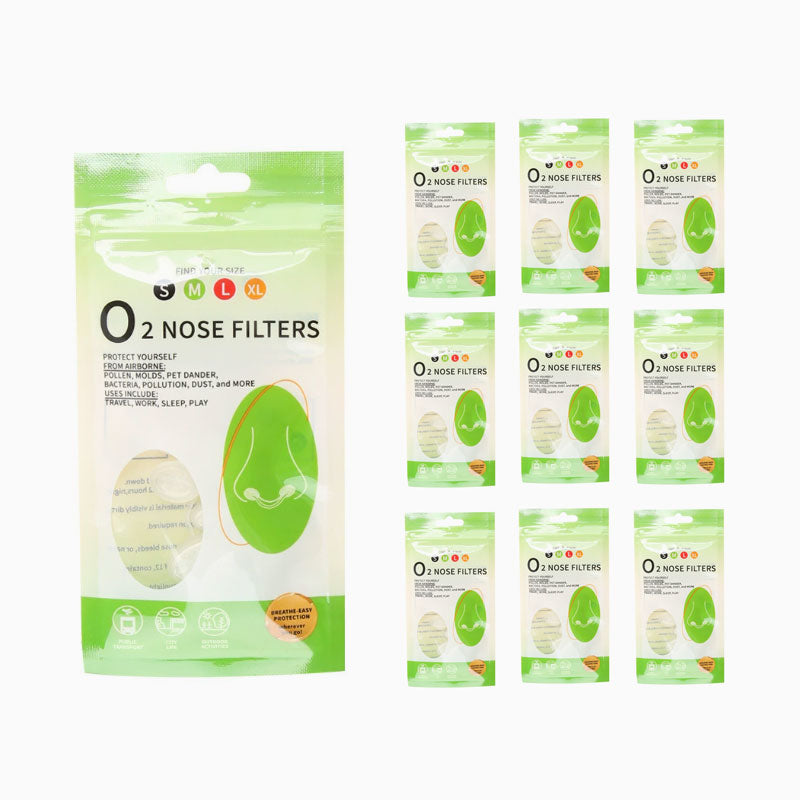 😮‍💨 INVISIBLE NASAL FILTERS | DISCREET BREATHING PROTECTION