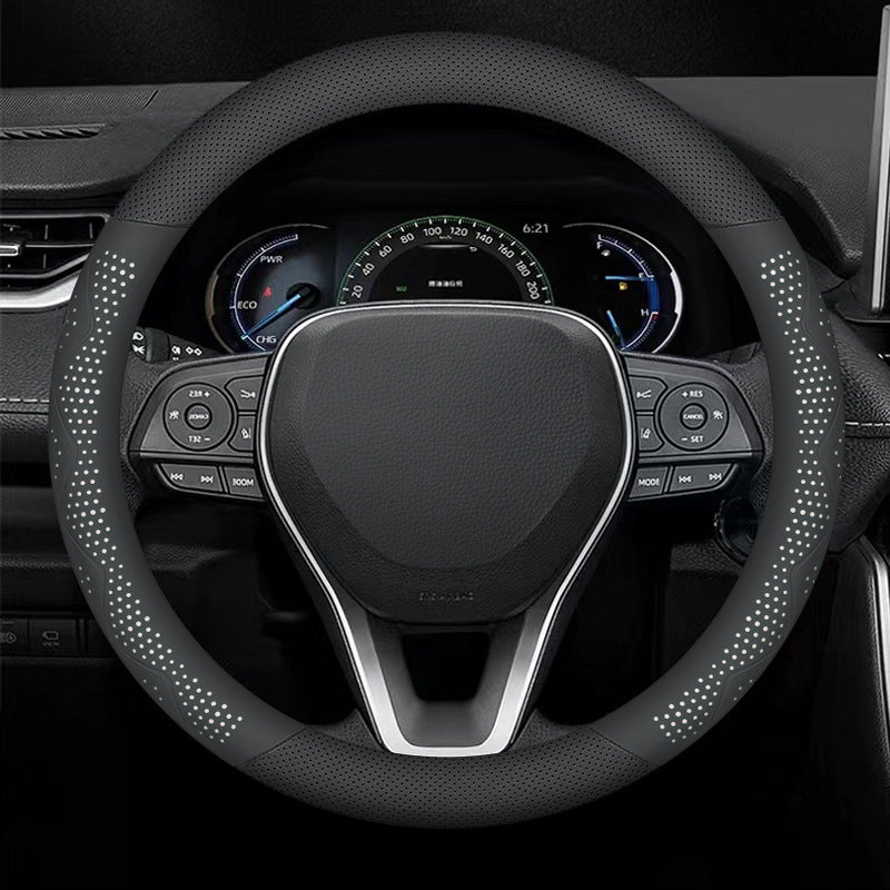 Ultra-Thin Breathable Steering Wheel Cover