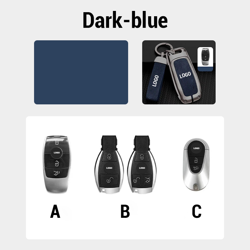 【For Mercedes-Benz】 —Genuine Leather Key Cover