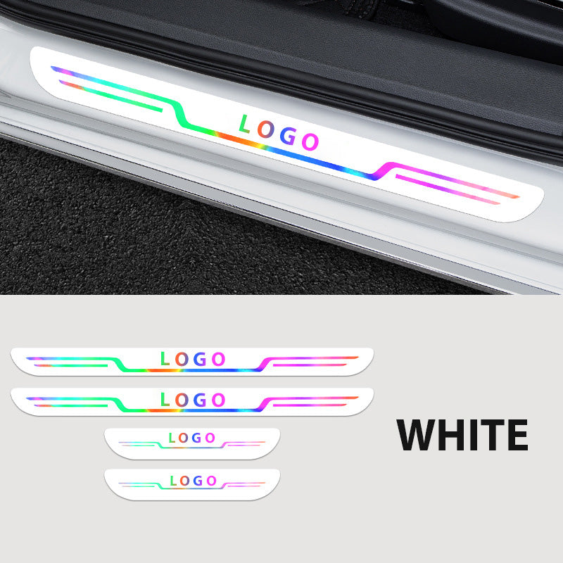 Acrylic Car Door Sill Protection Strip（4PCS/SET）