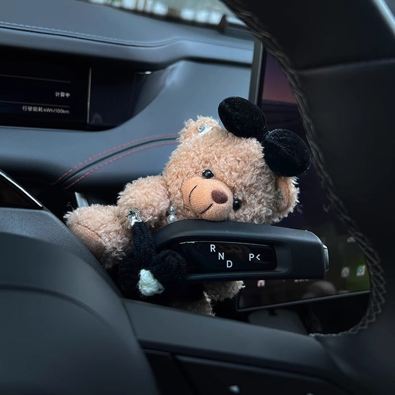 The cuddly travel companion 🧸 — Enhance your car interior with pure cuteness