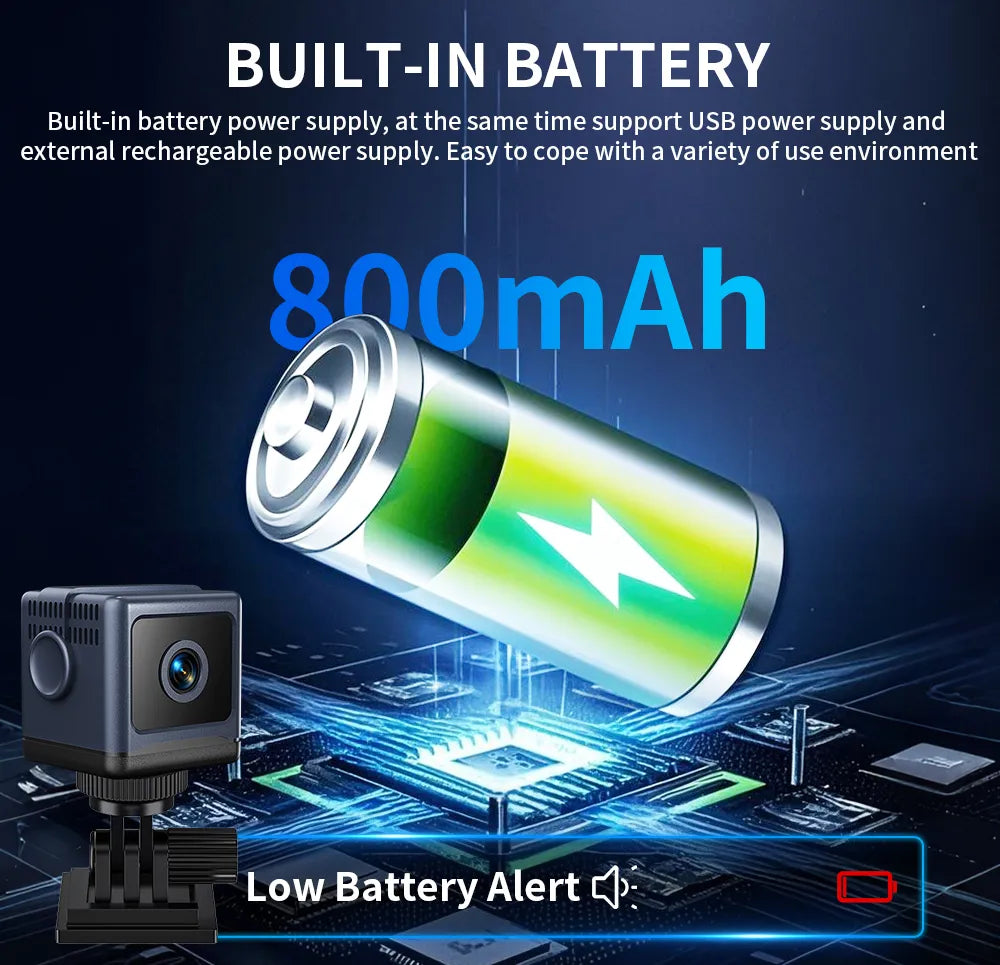 📶 Smart WiFi Security Camera – 1080P HD Night Vision Motion Detection