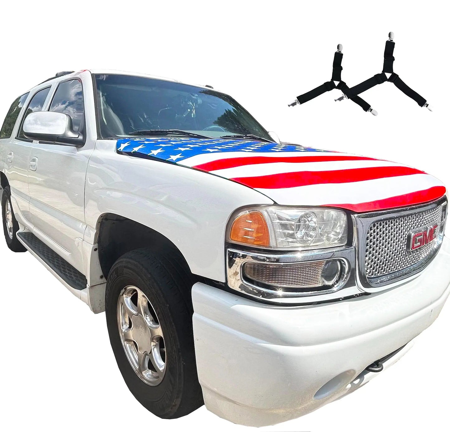 🇺🇸🦅 Stars & Stripes Independence Day Car Hood Cover