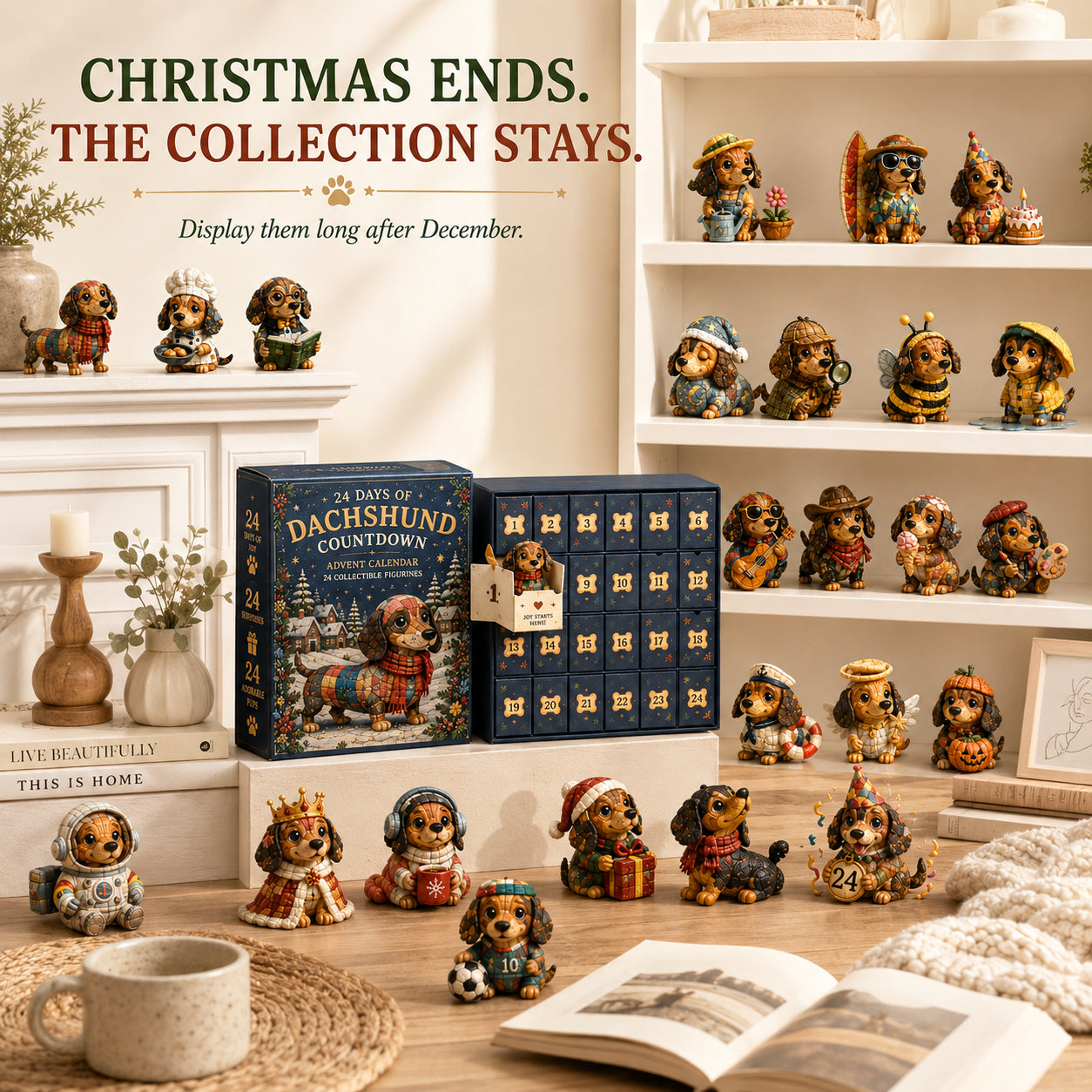 🎄🐾 2026 Dachshund Advent Calendar – 24 Days of Wiener Dog Joy