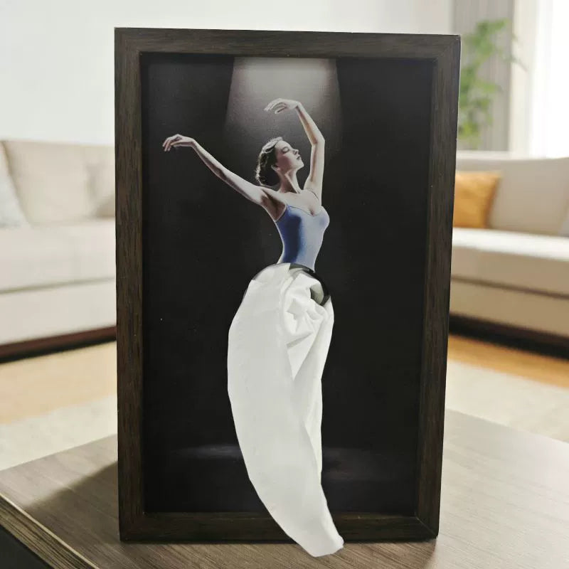 🔥50%OFF🔥Elegant Ballet Dancer Tissue Box Holder