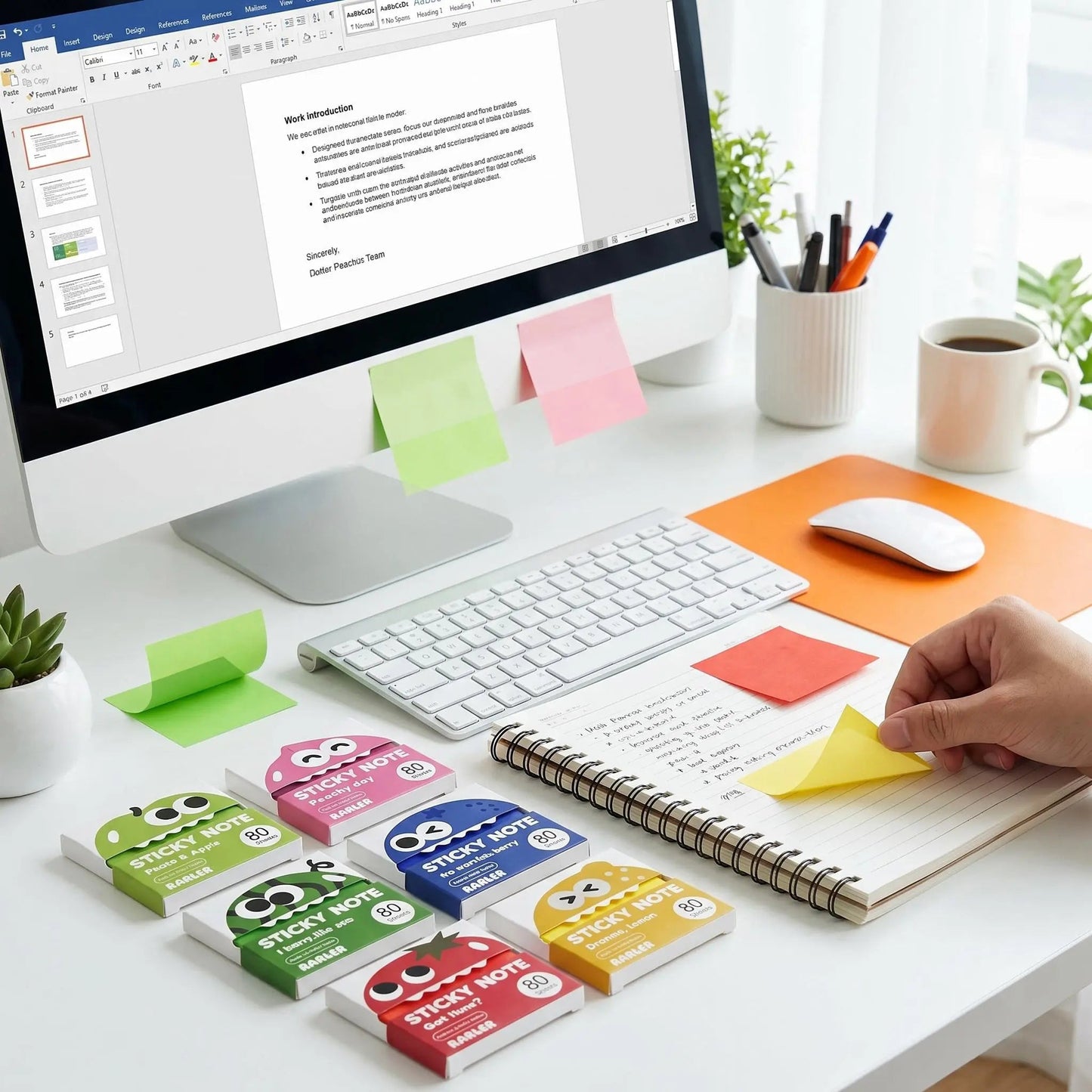 📝✨ Pull-Out Sticky Notes