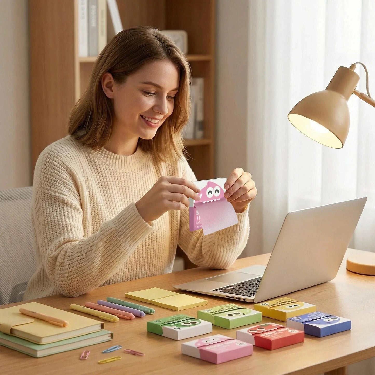 📝✨ Pull-Out Sticky Notes
