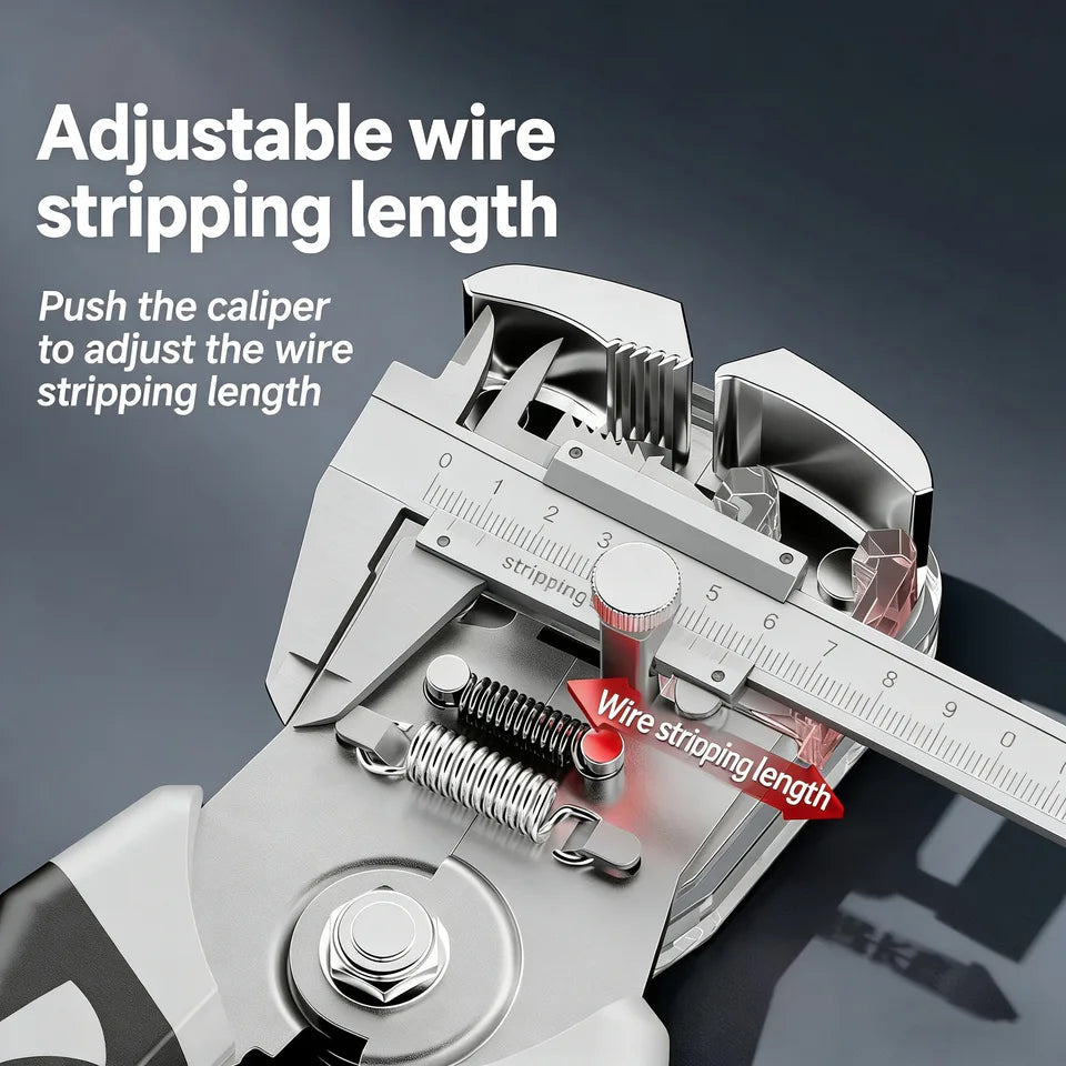 Multifunctional Automatic Wire Stripper and Cutter