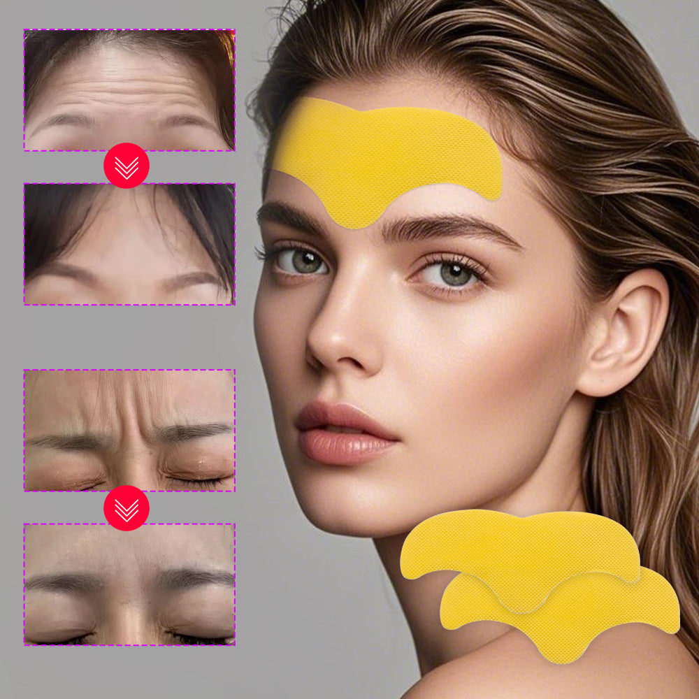 Bye-Bye Frown Lines! Hydrogel Forehead Lifting & Wrinkle Smoothing Patches