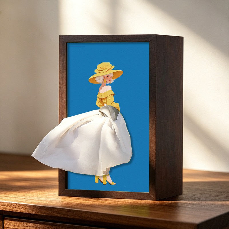 🔥50%OFF🔥Elegant Ballet Dancer Tissue Box Holder