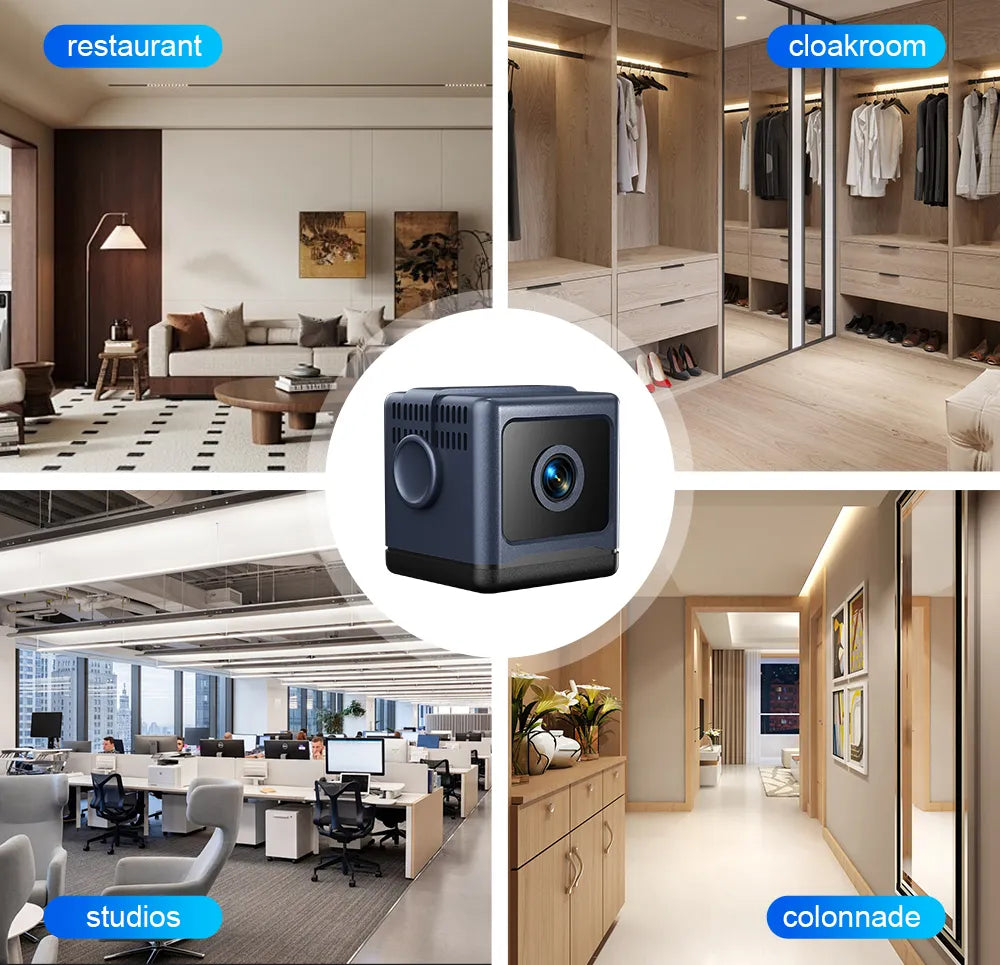 📶 Smart WiFi Security Camera – 1080P HD Night Vision Motion Detection