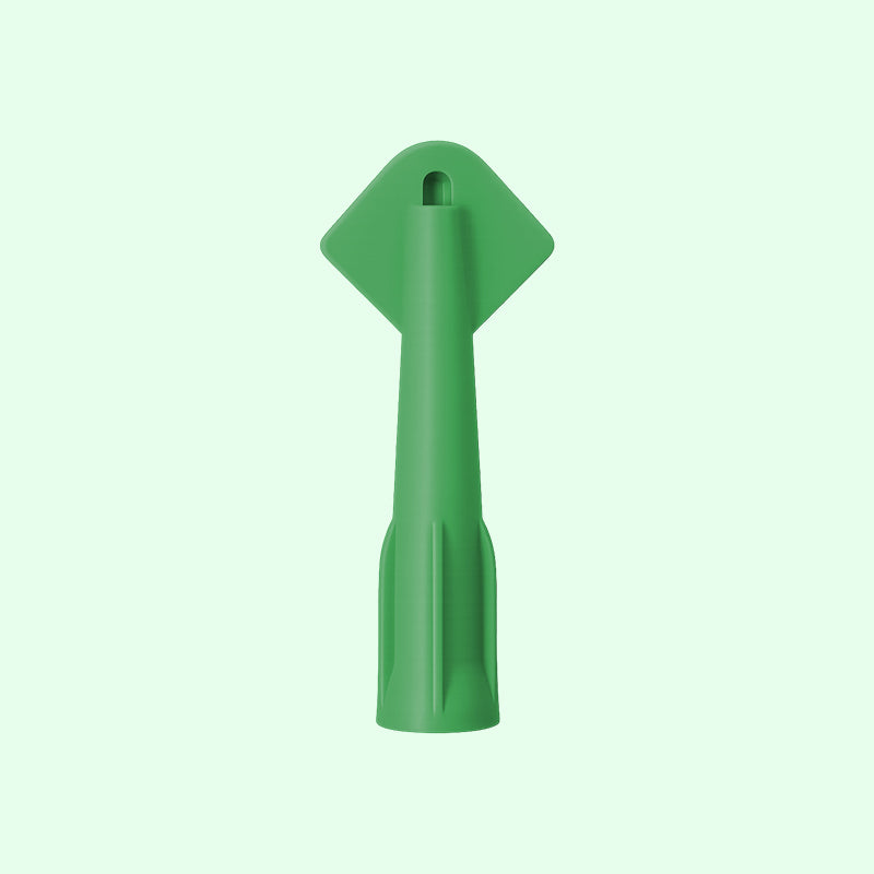 Grout Nozzle with Integrated Trimming Blade