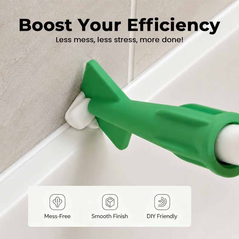 Grout Nozzle with Integrated Trimming Blade