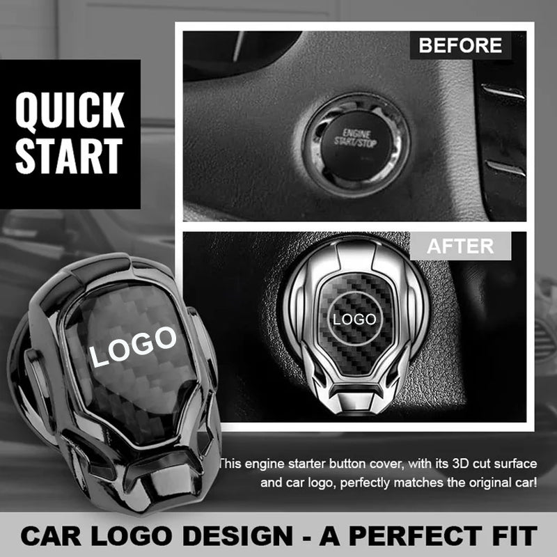 🔥Car One-Button Start Protective Cover