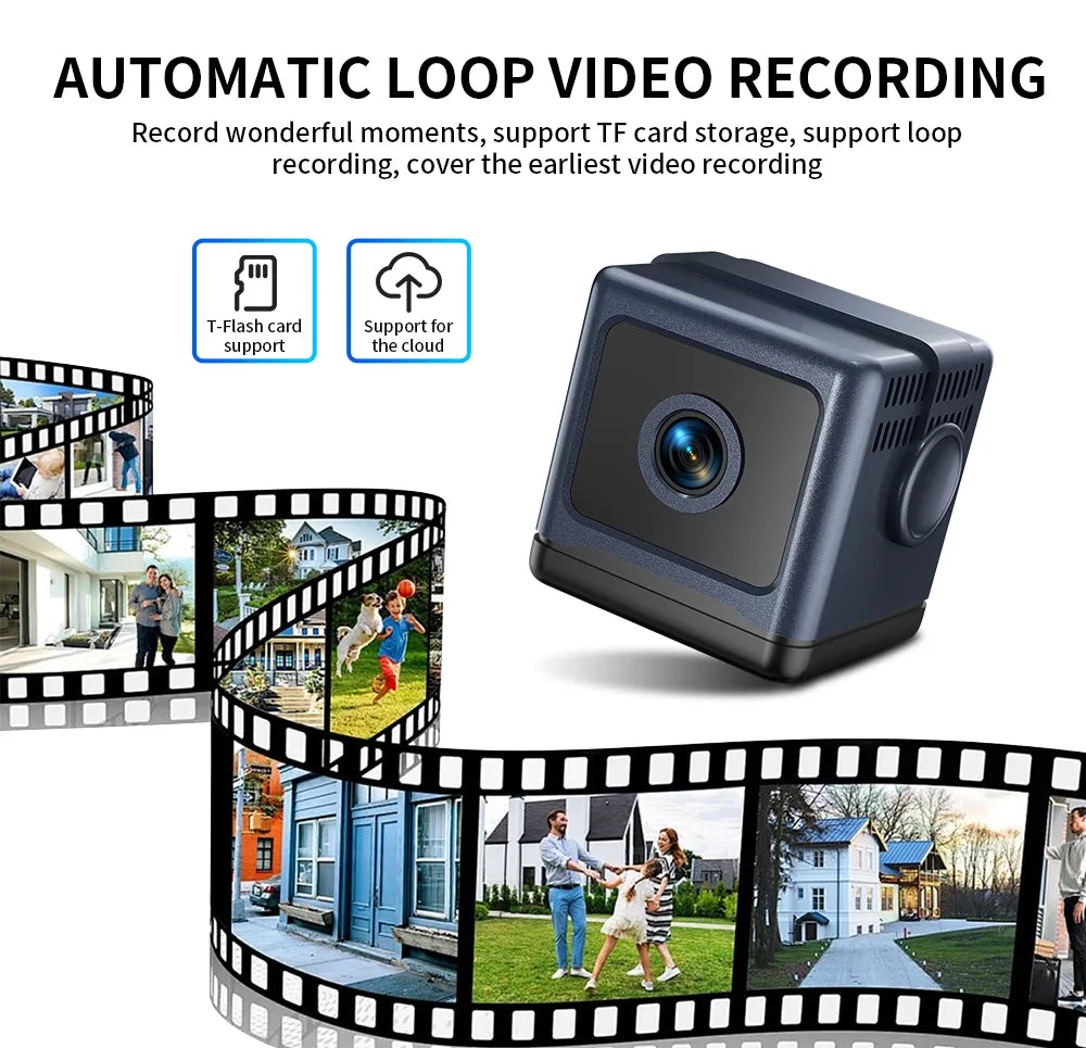 📶 Smart WiFi Security Camera – 1080P HD Night Vision Motion Detection