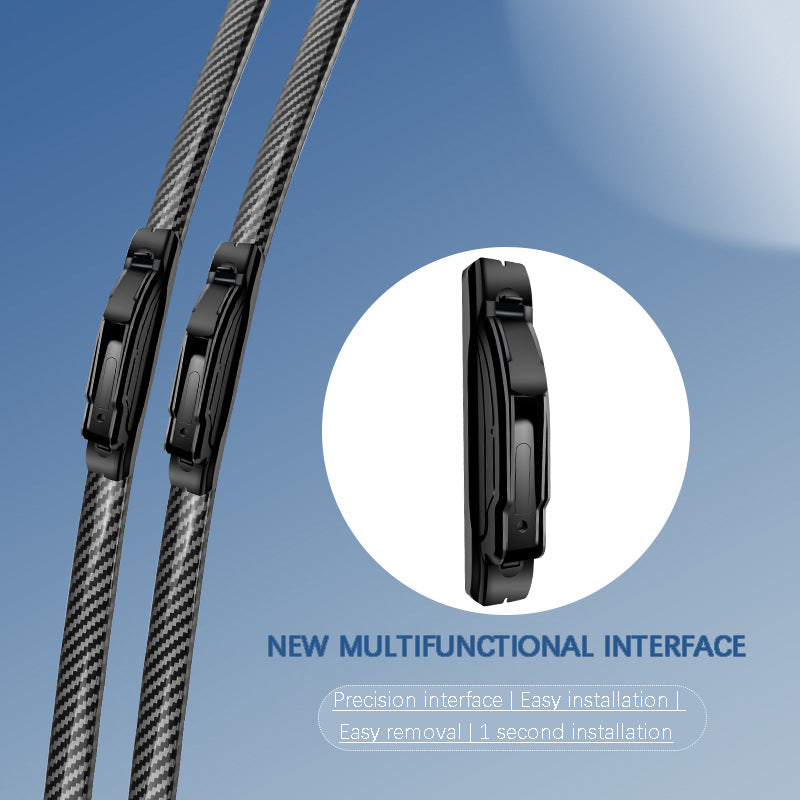 ❄🎄New Year's Special 2025⛄🔔 Carbon Fiber Boneless Silent Windshield Wipers
