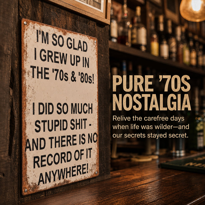 Fortunate Finds Vintage Metal Sign