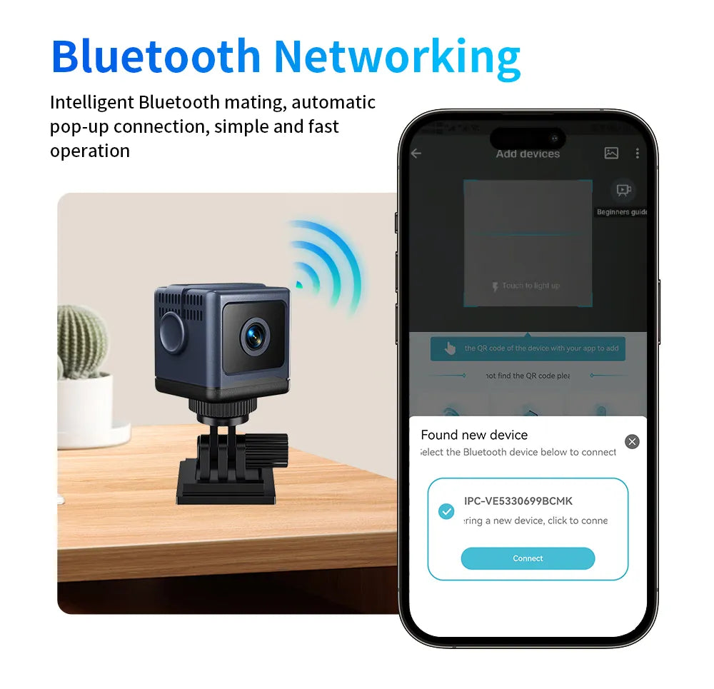 📶 Smart WiFi Security Camera – 1080P HD Night Vision Motion Detection